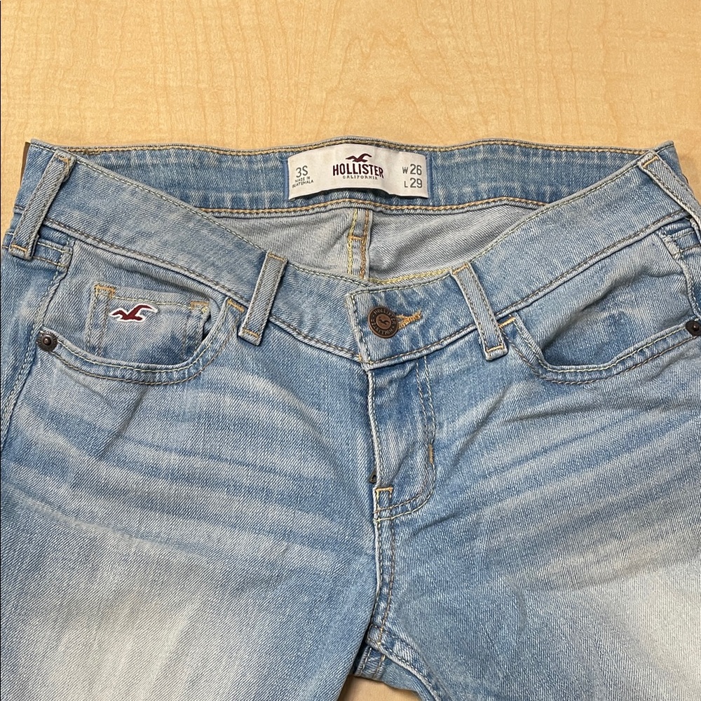 Hollister Woman’s Faded Blue Slim Jeans